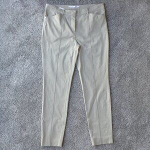 ⭐RAFFAELLO ROSSI "ANINA" SLIM LEG TROUSERS in Quartz, size 10⭐